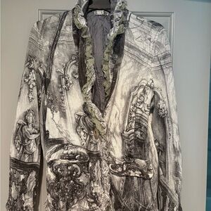Alberto Makali Black and White Jacket